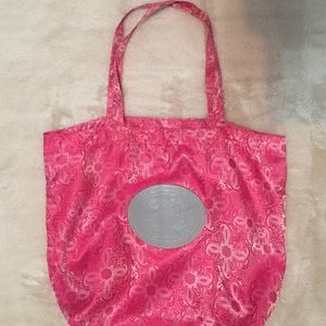 Sharif Pink Cloth Tote/Bag